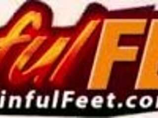 Enjoy sexy teen feet compilation with cum on toes and footjob