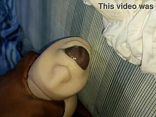 Putting Cock In Doll In Gay Sex Scene