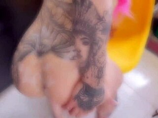 Tattooed Latina Needs Her Ass And Mouth Fucked Deeply