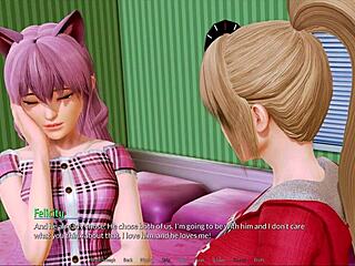 A walkthrough of the Visual Novel and PC gameplay of Harem Hotel 140