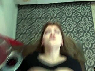 Young couple has hard sex