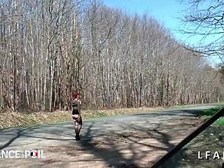 Ever picked up a stunning French whore on the roadside like this?