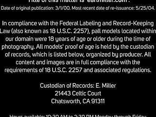 short haired blonde riley ray drills pussy with dildo hard!