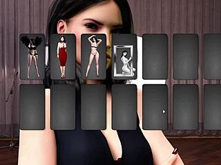 Beautiful anime big tits bounce as the fashion business continues