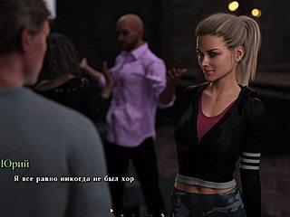 Milf kurba dobi globokogolt v pisarniških nočnih klubskih scenah