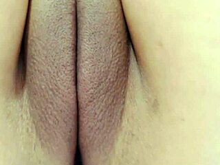 Teen Feels Puffy Shaved Pussy's Beauty