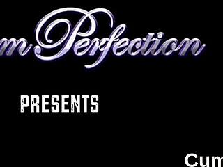 hot doll gets jizz load on her face swallowing all the jizm in blowbang pov