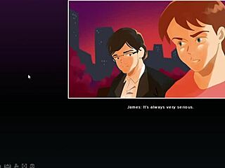 Stepmom is a MILF in this hentai game called Plaza