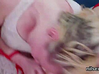 Slutty cutie dragged to anal asylum for bizarre treatment.