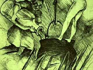 Hey, check out these vintage erotic illustrations from way back!