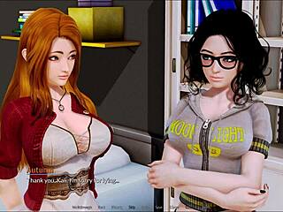 Explorando Harem Hotel nesse jogo safado