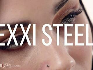 Pretty And Raw! Busty Lexxi Steele's First Threesome Experience!