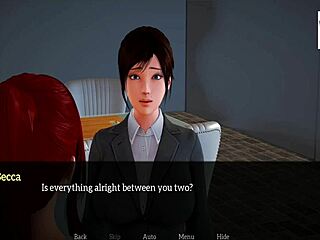 Blonde Cartoon Babe With Big Ass!