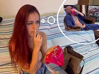 I jerk off watching my stepdaughter in the bathroom