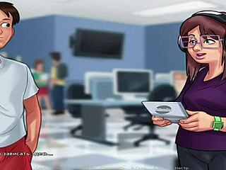 Summertime Saga: Crashed in the barn after hot sex E3 24