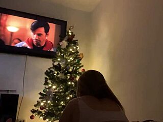 Intense New Year's Fuck with Friend in Panties and Lingerie