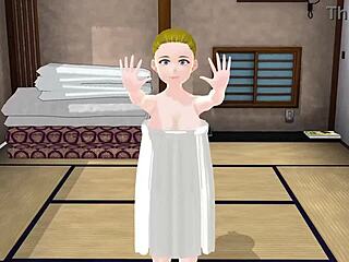 Emma Is Naked In An Anime Gravure Happening