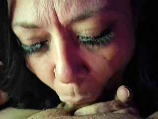 getting my tiny pussy thrashed hard by mature lover