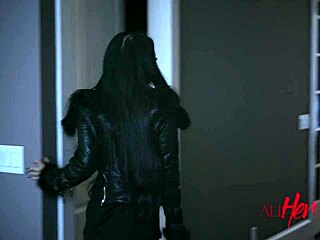Get a first look of Allherluv.com’s fanatic feature with Goth beauty