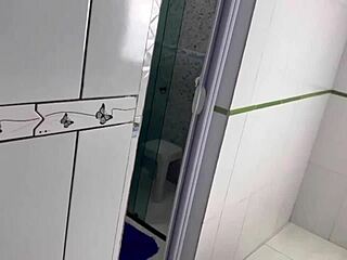 I jerk off watching my stepdaughter in the bathroom