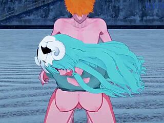 Nelliel Tier Harribel And Ichigo Intense Sex