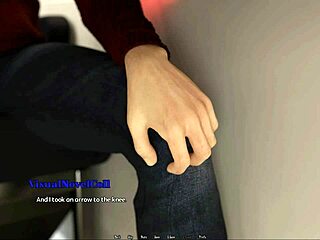 Hentai game with upskirt action and hot stewardess