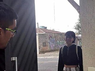 Kimiko visits new room for rent