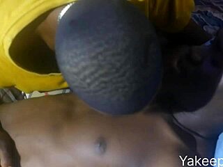 Horny Yakee pussy stretched by huge cock in wild fuck. Moaning echoed through the room!