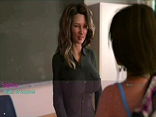 wife seduces stepmother in erotic game