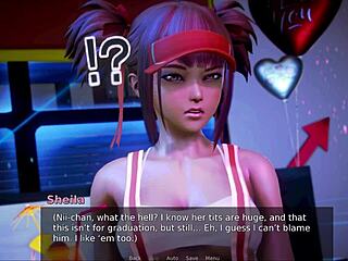 i remember playing academy 246 game with anime elements