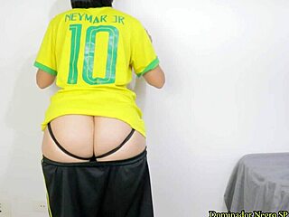 passive crossdresser moans on black dick