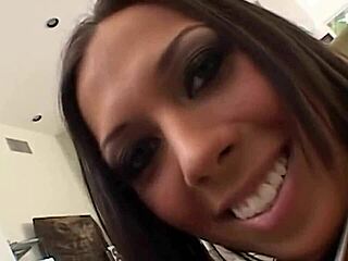 Rachel Starr adores sitting on his face and feeling his huge cock inside her snatch