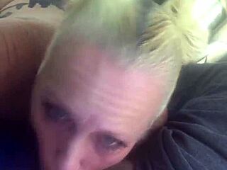 does this slutty wife blow and ride her husband pov?