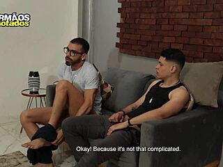 Bold Stepson Teaches Ass to Mouth Blowjob First Time