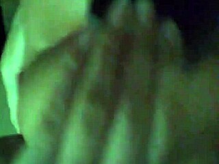 Rides cock while dildo fucks her ass?