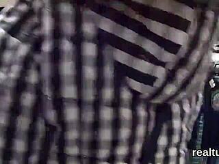 Charming czech kitten gets seduced in the mall and penetrated in pov