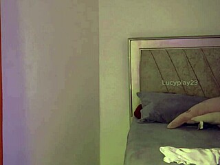 Pretty girl in panties kisses and rides in doggystyle assplay.