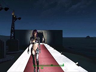 Fallout 4 Fashion Meets Cyberpunk 2077 in Anime Style