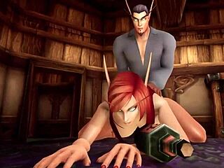 a night with hot elf milf redhead warcraft porn parody