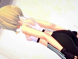 Spider Gwen Sweaty After Workout Craves Licking Cock in Adult Version