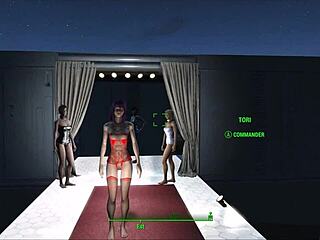 Fallout 4 Fashion Meets Cyberpunk 2077 in Anime Style