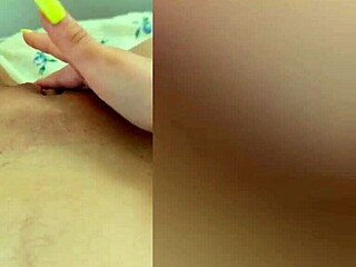 Cute girl reveals her sexy legs. Then passionately masturbates her tight, shaved, wet pussy to orgasm.