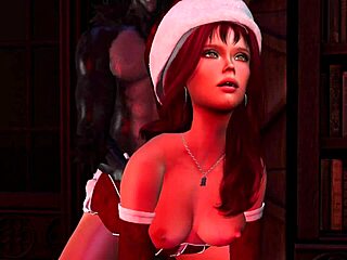 Krampus, meet your new naughty helper with big black cock.