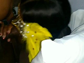 Thrusting Into The Ebony Woman's Pussy With Big Black Cock