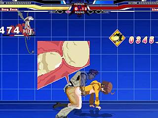 Dongwan battles Rinne in wild animated hentai action