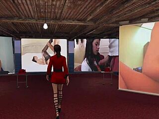 Beautiful 3D animated video with Hentai themes