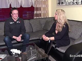 look at this horny german milf with big tits fucking the neighbor – is that cumshot for me?