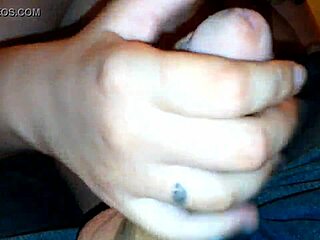 Intense Portuguese Amateur Jerking Off Session