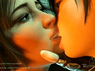 Horny Co-Eds Desperate for Monster Cock in Anime PMV