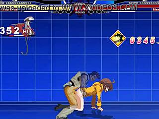 Dongwan battles Rinne in wild animated hentai action